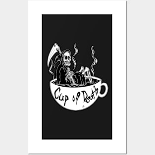 Death in a cup Posters and Art